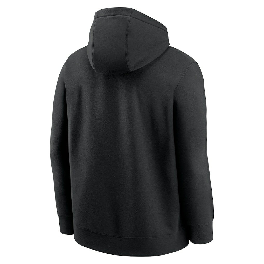 Carolina Panthers Busted Play Club Fleece Pullover Hoodie - Black Hoodies