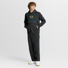 Jacksonville Jaguars Busted Play Club Fleece Pullover Hoodie - Black Hoodies