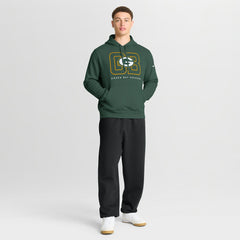 Green Bay Packers Busted Play Club Fleece Pullover Hoodie - Green Hoodies