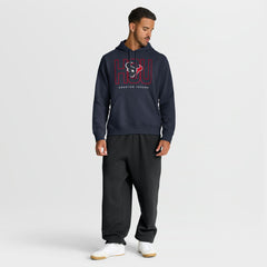 Houston Texans Busted Play Club Fleece Pullover Hoodie - Navy Hoodies