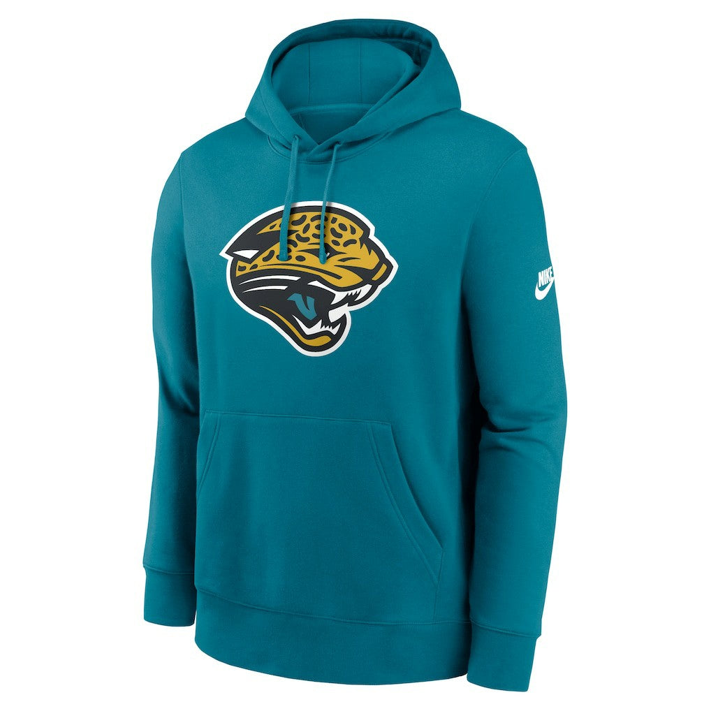 Jacksonville Jaguars Club Fleece Pullover Hoodie - Teal Hoodies