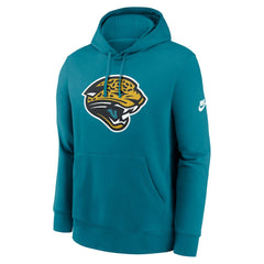 Jacksonville Jaguars Club Fleece Pullover Hoodie - Teal Hoodies