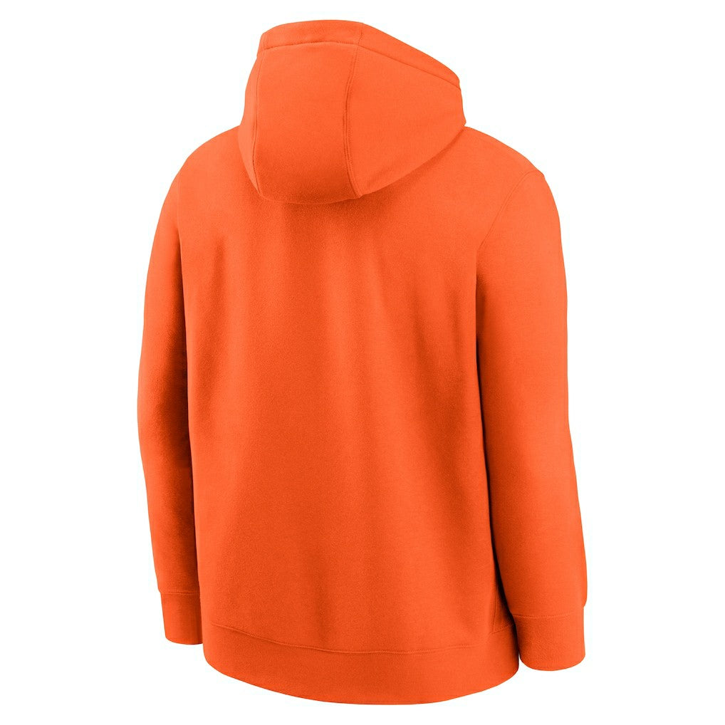 Cleveland Browns Best Season Rewind Club Pullover Hoodie - Orange Hoodies