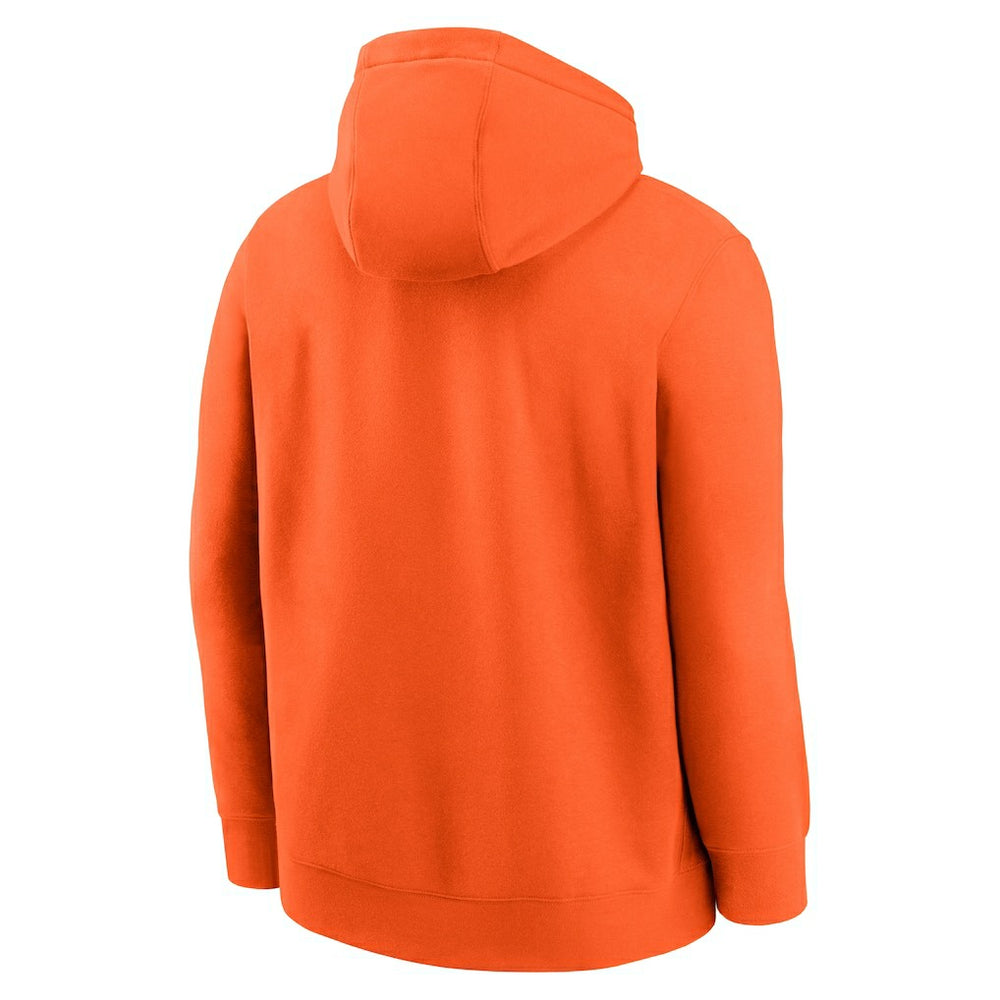 Cleveland Browns Best Season Rewind Club Pullover Hoodie - Orange Hoodies