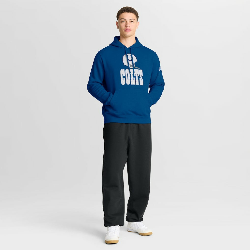 Indianapolis Colts Best Season Rewind Club Pullover Hoodie - Royal Hoodies