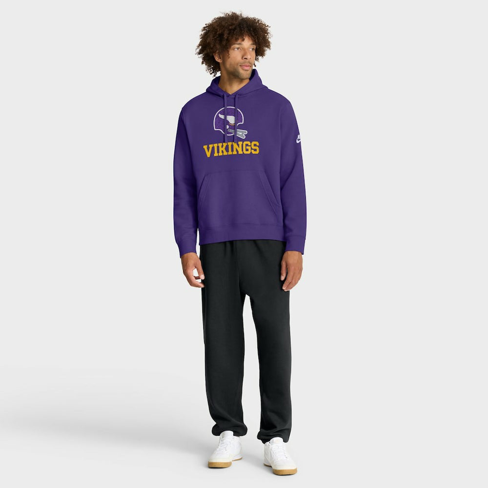 Minnesota Vikings Best Season Rewind Club Pullover Hoodie - Purple Hoodies
