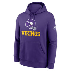 Minnesota Vikings Best Season Rewind Club Pullover Hoodie - Purple Hoodies