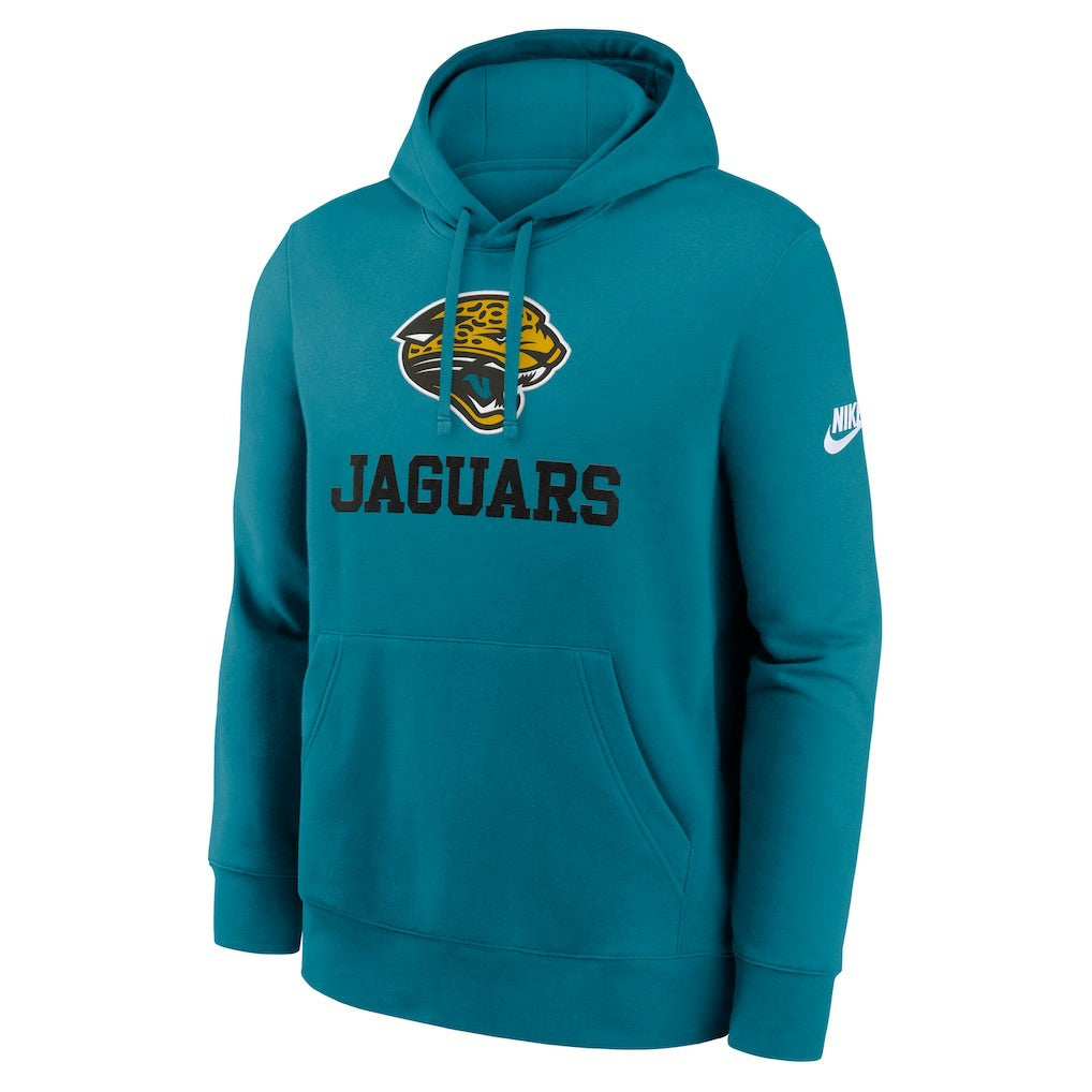 Jacksonville Jaguars Best Season Rewind Club Pullover Hoodie - Teal Hoodies