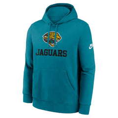 Jacksonville Jaguars Best Season Rewind Club Pullover Hoodie - Teal Hoodies
