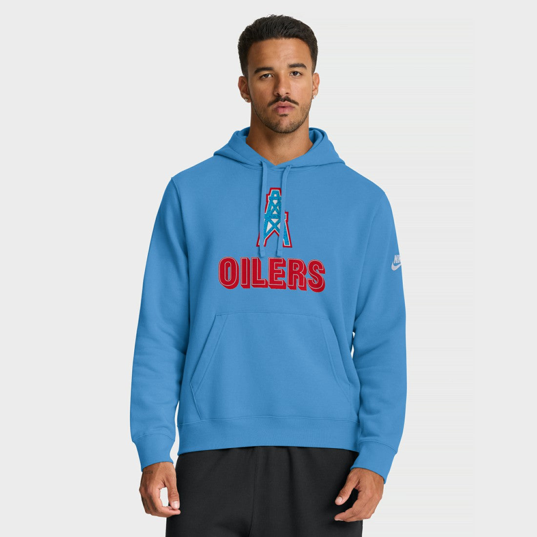 Tennessee Titans Best Season Rewind Club Pullover Hoodie - Light Blue Hoodies