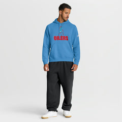 Tennessee Titans Best Season Rewind Club Pullover Hoodie - Light Blue Hoodies