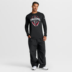 Atlanta Falcons Primetime Legend Icon Performance Long Sleeve T-Shirt - Black T-shirts
