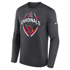 Arizona Cardinals Primetime Legend Icon Performance Long Sleeve T-Shirt - Anthracite T-shirts