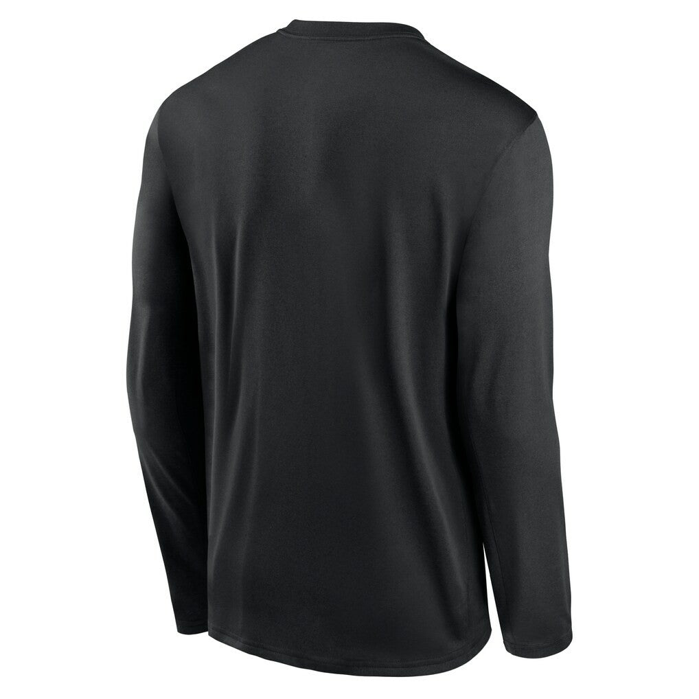 Las Vegas Raiders Primetime Legend Icon Performance Long Sleeve T-Shirt - Black T-shirts