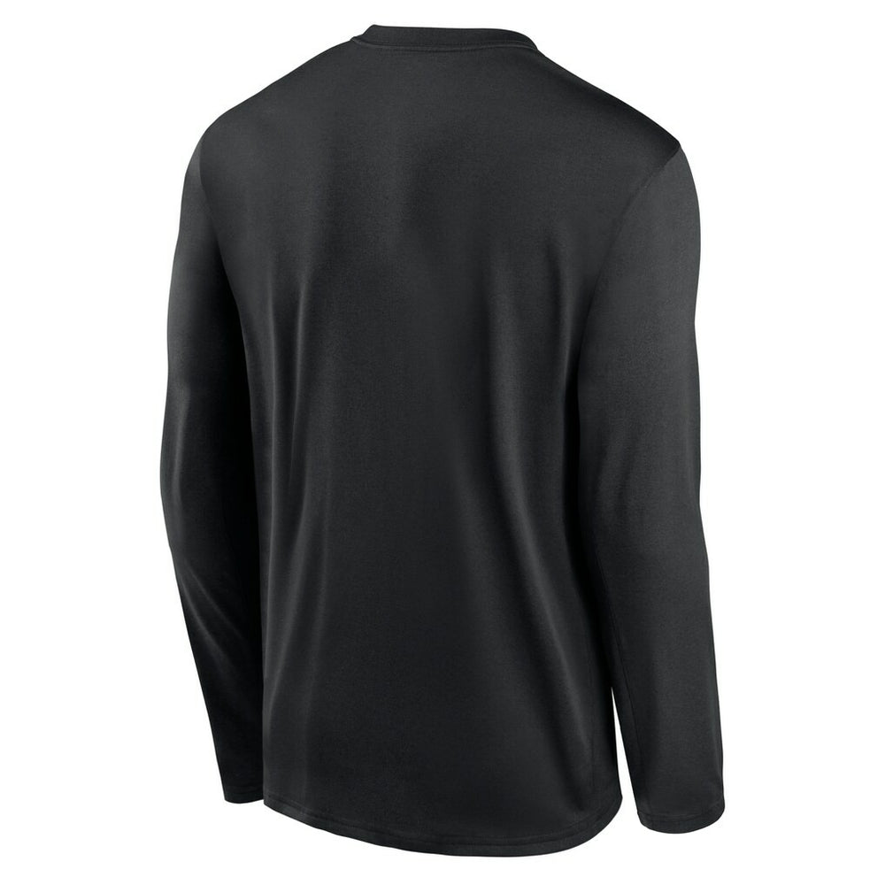 Las Vegas Raiders Primetime Legend Icon Performance Long Sleeve T-Shirt - Black T-shirts