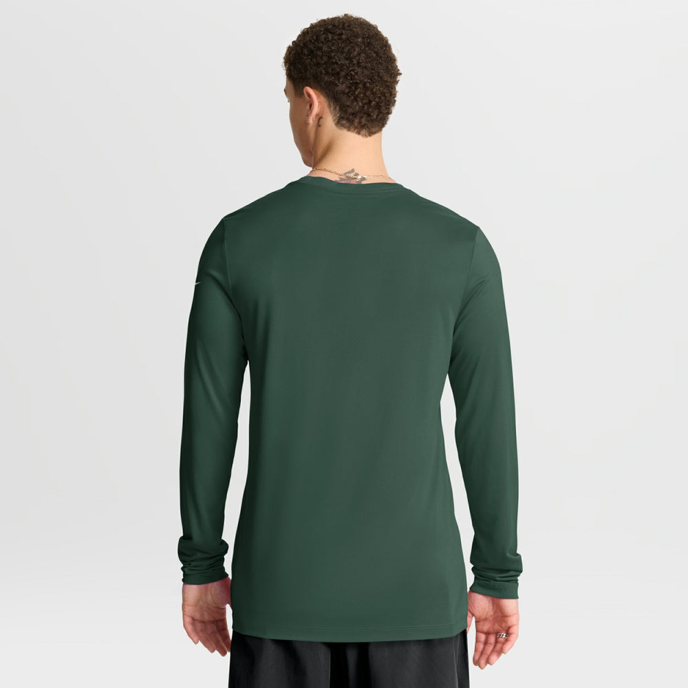 Green Bay Packers Primetime Legend Icon Performance Long Sleeve T-Shirt - Green T-shirts