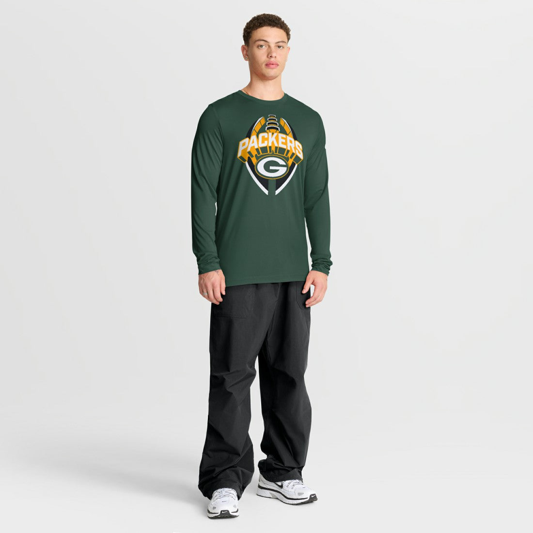 Green Bay Packers Primetime Legend Icon Performance Long Sleeve T-Shirt - Green T-shirts
