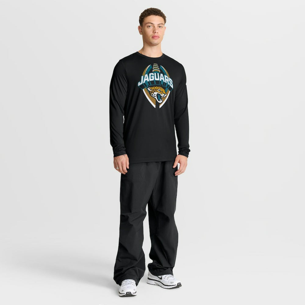 Jacksonville Jaguars Primetime Legend Icon Performance Long Sleeve T-Shirt - Black T-shirts