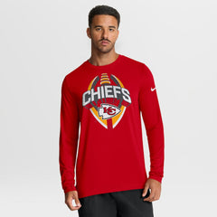 Kansas City Chiefs Primetime Legend Icon Performance Long Sleeve T-Shirt - Red T-shirts