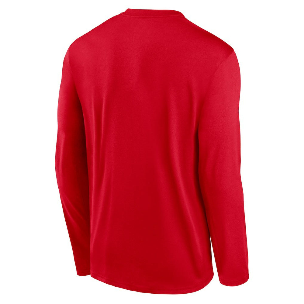Kansas City Chiefs Primetime Legend Icon Performance Long Sleeve T-Shirt - Red T-shirts