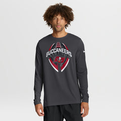 Tampa Bay Buccaneers Primetime Legend Icon Performance Long Sleeve T-Shirt - Anthracite T-shirts