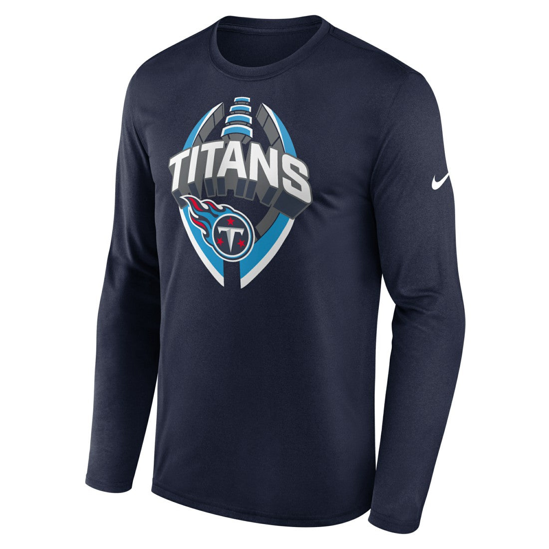 Tennessee Titans Primetime Legend Icon Performance Long Sleeve T-Shirt - Navy T-shirts