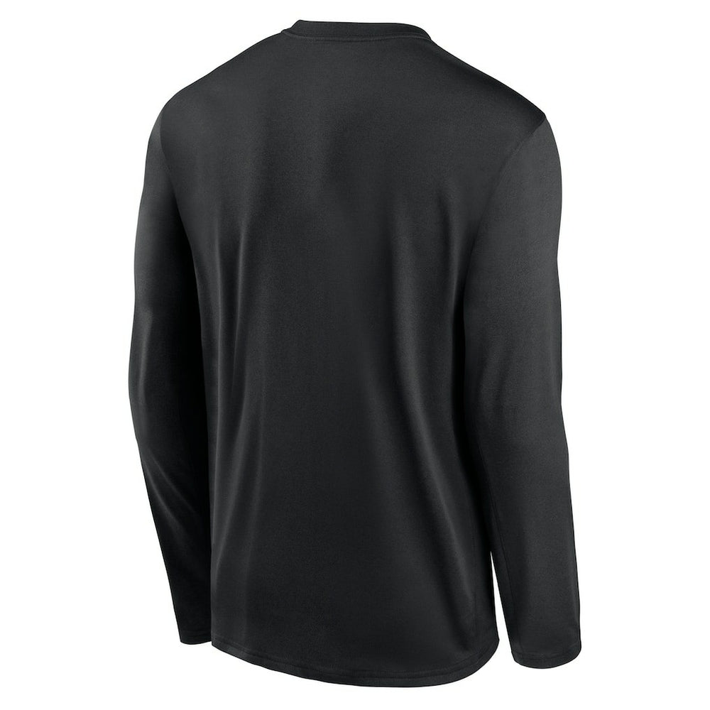 New Orleans Saints Primetime Legend Icon Performance Long Sleeve T-Shirt - Black T-shirts