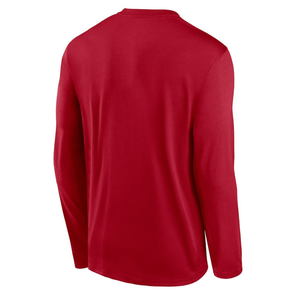 San Francisco 49ers Primetime Legend Icon Performance Long Sleeve T-Shirt - Scarlet T-shirts
