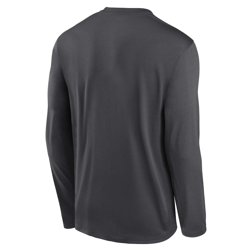 Chicago Bears Primetime Legend Icon Performance Long Sleeve T-Shirt - Anthracite T-shirts