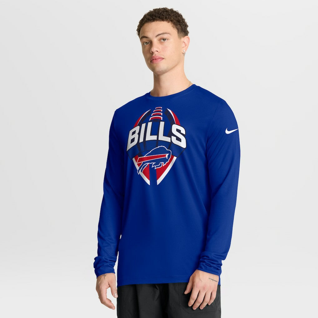 Buffalo Bills Primetime Legend Icon Performance Long Sleeve T-Shirt - Royal T-shirts