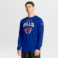 Buffalo Bills Primetime Legend Icon Performance Long Sleeve T-Shirt - Royal T-shirts