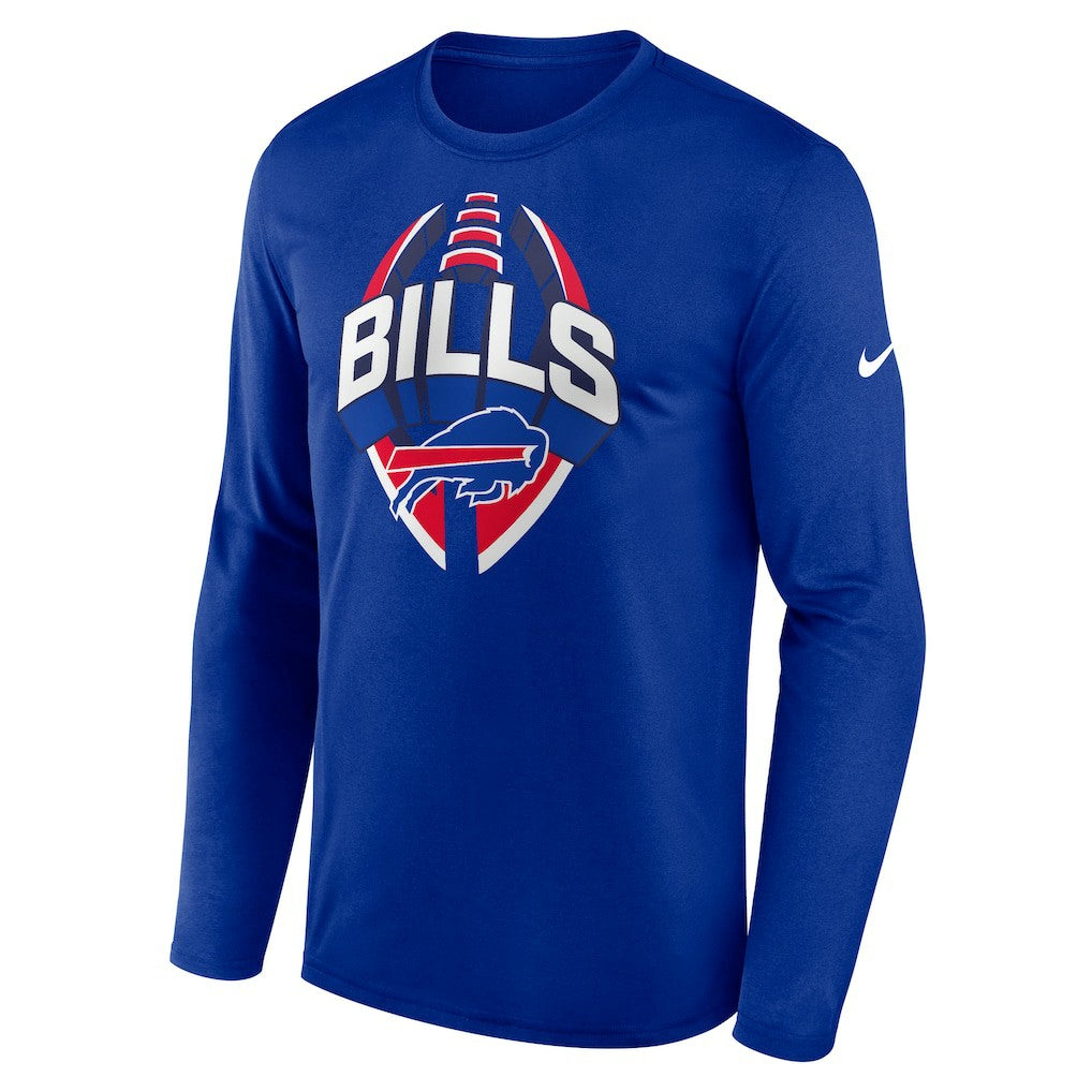 Buffalo Bills Primetime Legend Icon Performance Long Sleeve T-Shirt - Royal T-shirts
