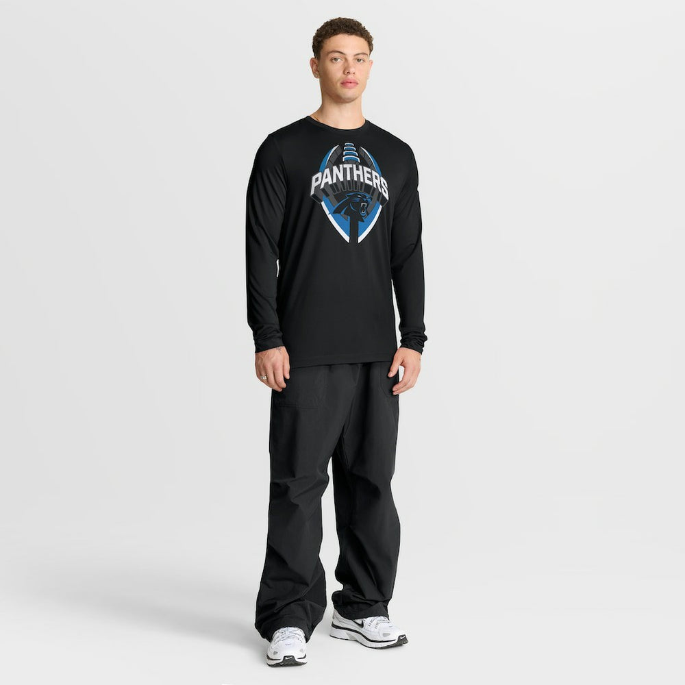 Carolina Panthers Primetime Legend Icon Performance Long Sleeve T-Shirt - Black T-shirts