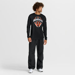 Cincinnati Bengals Primetime Legend Icon Performance Long Sleeve T-Shirt - Black T-shirts
