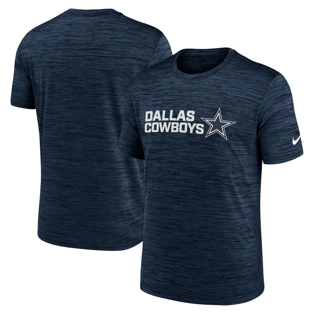 Dallas Cowboys Reverse Play Velocity Dri-FIT T-Shirt - Navy T-shirts