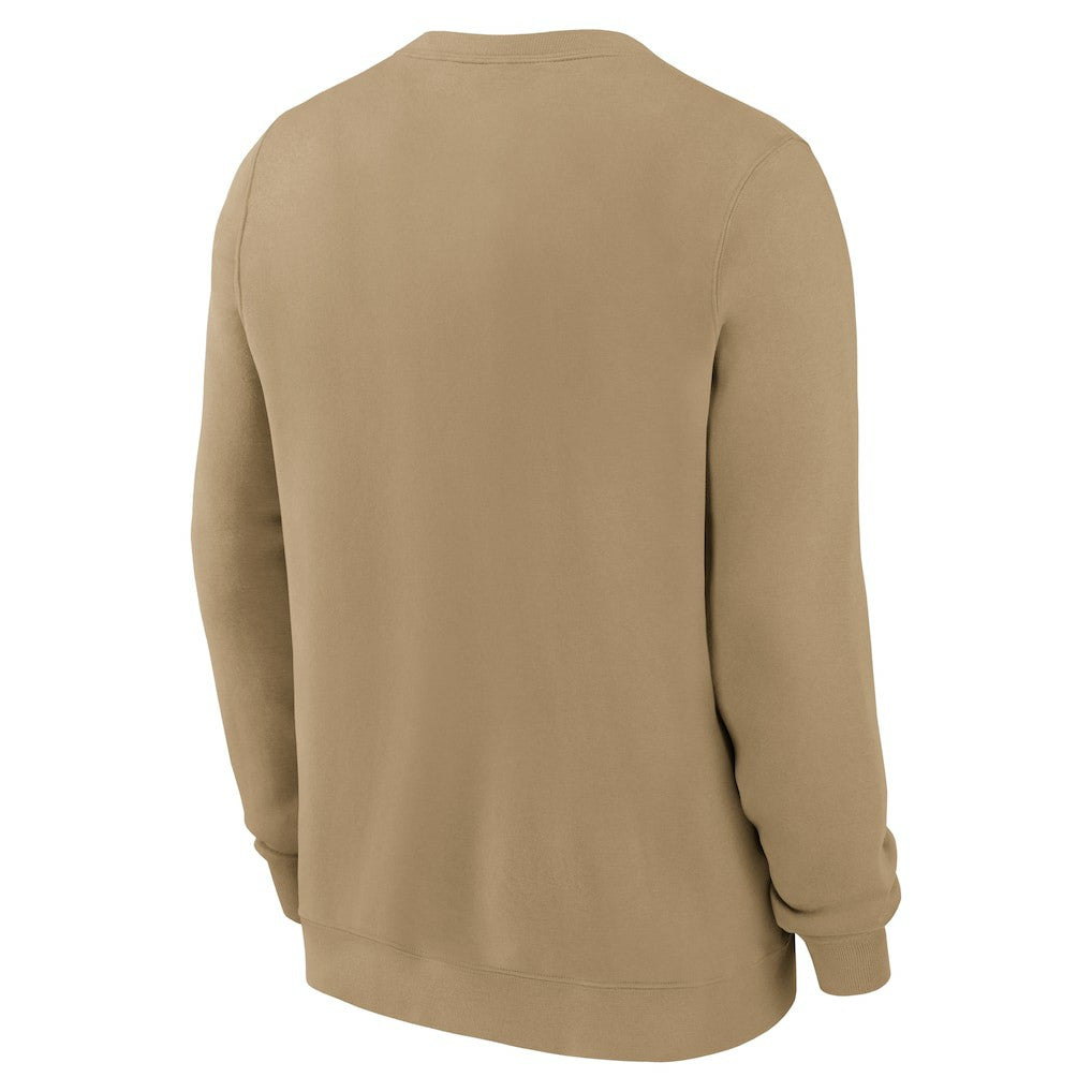 Cincinnati Bengals Swing Pass Rewind Club Pullover Sweatshirt - Tan Pullover