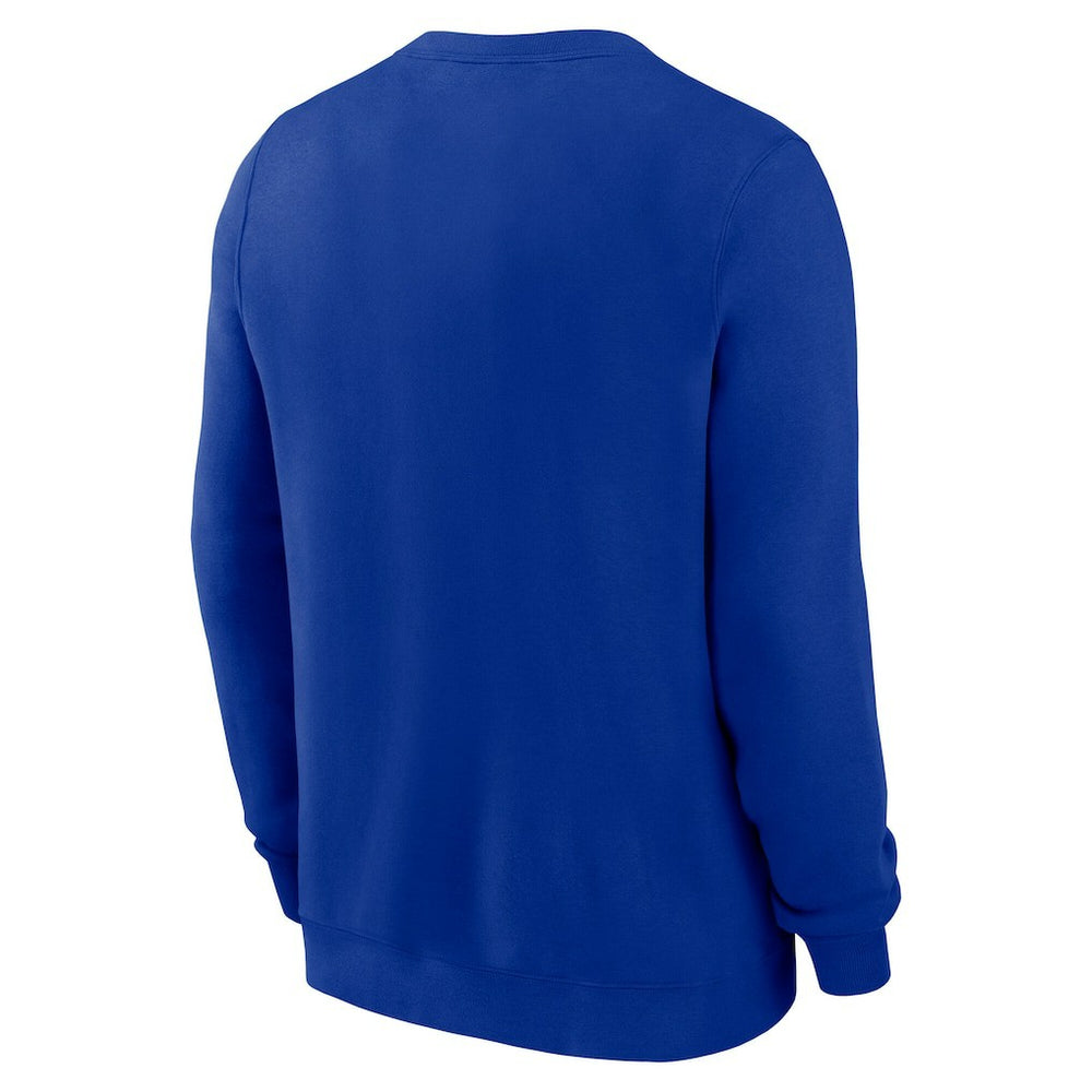 Dallas Cowboys Swing Pass Rewind Club Pullover Sweatshirt - Royal Pullover