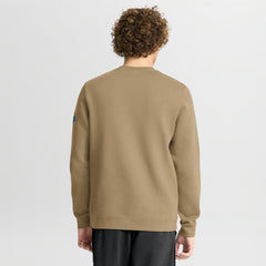 Detroit Lions Swing Pass Rewind Club Pullover Sweatshirt - Tan Pullover
