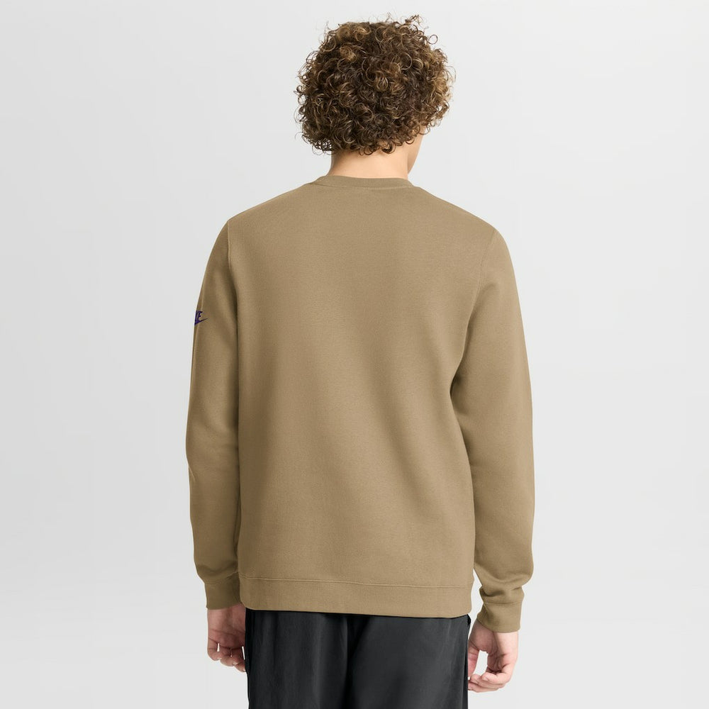 Minnesota Vikings Swing Pass Rewind Club Pullover Sweatshirt - Tan Pullover