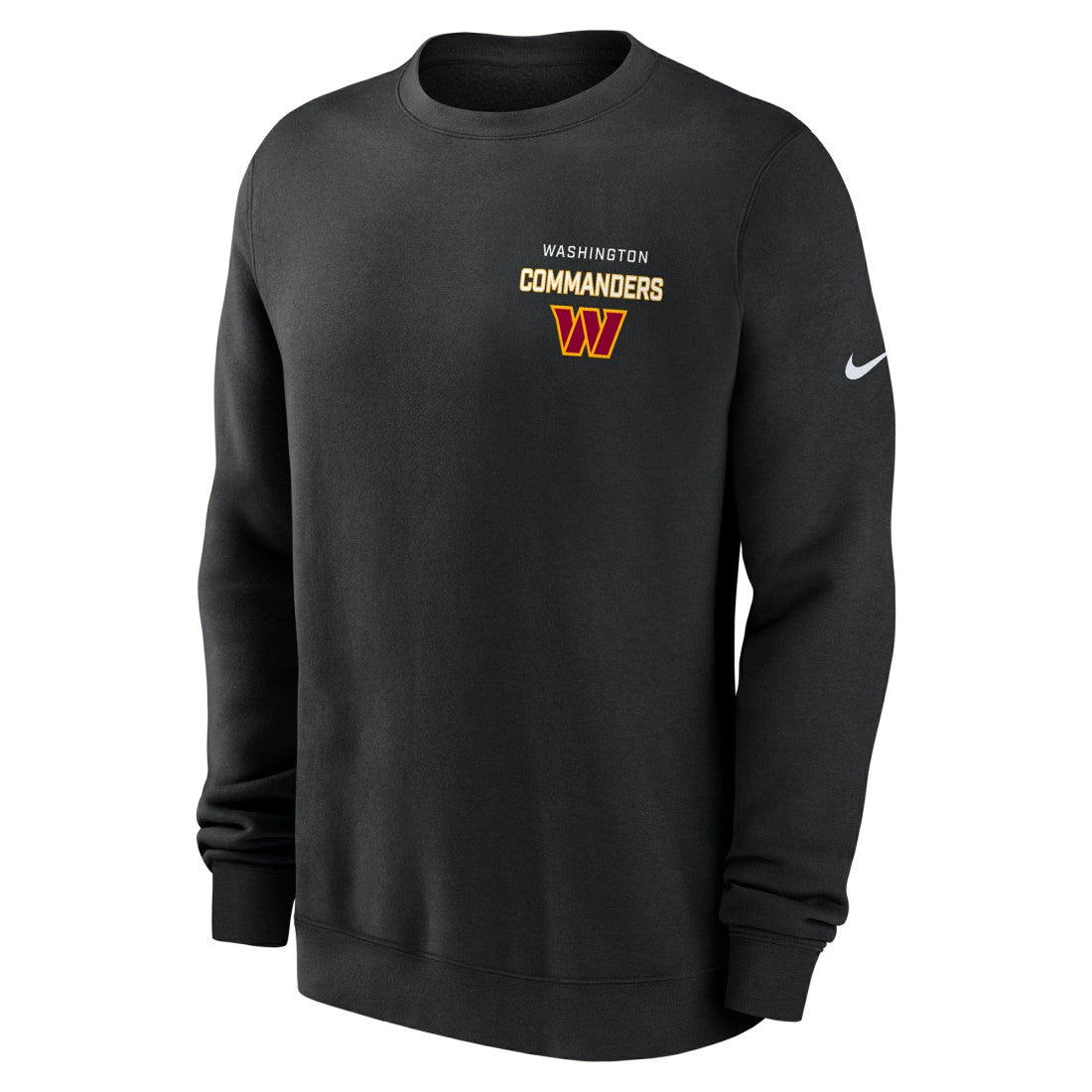 Washington Commanders Primetime Club Fleece Pullover Sweatshirt - Black Pullover