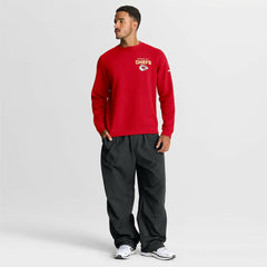 Kansas City Chiefs Primetime Club Fleece Pullover Sweatshirt - Red Pullover