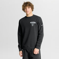 Las Vegas Raiders Primetime Club Fleece Pullover Sweatshirt - Black Pullover