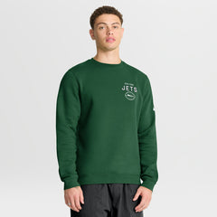 New York Jets Primetime Club Fleece Pullover Sweatshirt - Green Pullover
