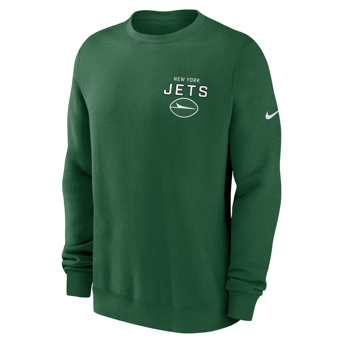New York Jets Primetime Club Fleece Pullover Sweatshirt - Green Pullover