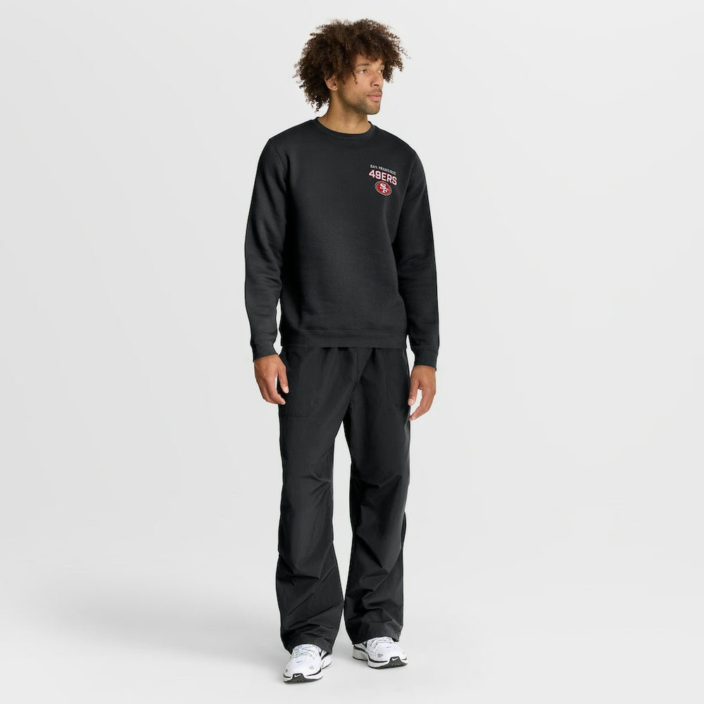 San Francisco 49ers Primetime Club Fleece Pullover Sweatshirt - Black Pullover
