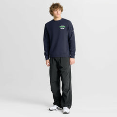 Seattle Seahawks Primetime Club Fleece Pullover Sweatshirt - College Navy Pullover