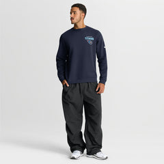 Tennessee Titans Primetime Club Fleece Pullover Sweatshirt - Navy Pullover