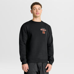 Cincinnati Bengals Primetime Club Fleece Pullover Sweatshirt - Black Pullover