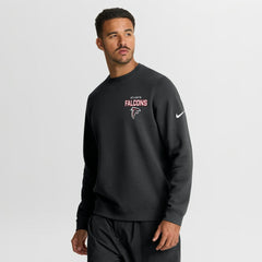Atlanta Falcons Primetime Club Fleece Pullover Sweatshirt - Black Pullover