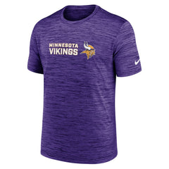 Minnesota Vikings Big & Tall Primetime Reverse Play Velocity Performance T-Shirt - Purple T-shirts
